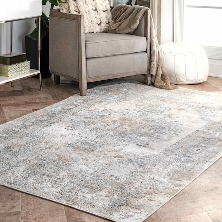 Nuloom Jodee Vintage Medallion Area Rug 4ft x 6ft CFDR04B-406